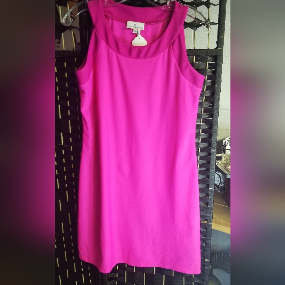 Jude Connaly Bright Pink sleeveless dress